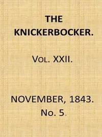The Knickerbocker, Vol. 22, No. 5, November 1843 — Various cover