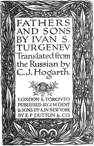 Fathers and Sons — Ivan Sergeevich Turgenev cover