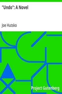 "Undo": A Novel cover