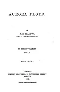 Aurora Floyd, Vol. 1: Fifth Edition cover