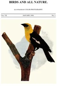 Birds and All Nature, Vol. 7, No. 1, January 1900: Illustrated by Color Photography — Various cover