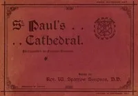 Views of St. Paul's Cathedral, London — W. J. (William John) Sparrow-Simpson cover