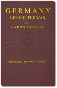 Germany before the war cover