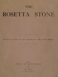The Rosetta Stone cover
