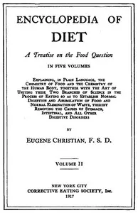 Encyclopedia of Diet: A Treatise on the Food Question, Vol. 2 — Eugene Christian cover