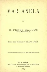 Marianela — Benito Pérez Galdós cover