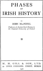 Phases of Irish History cover