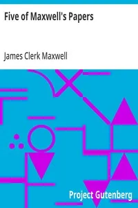 Five of Maxwell's Papers — James Clerk Maxwell cover