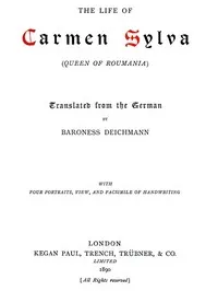 The Life of Carmen Sylva (Queen of Roumania) cover
