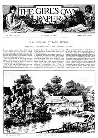 The Girl's Own Paper, Vol. XX, No. 981, October 15, 1898 cover