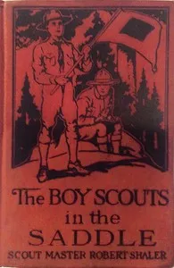 The Boy Scouts in the Saddle — Robert Shaler cover