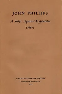 A Satyr Against Hypocrites — John Phillips cover