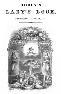 Godey's Lady's Book, Vol. 48, January, 1854 — Various cover