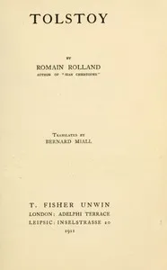 Tolstoy — Romain Rolland cover