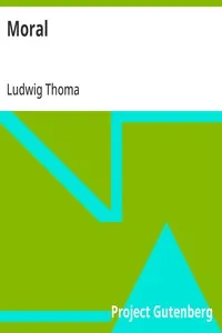 Moral — Ludwig Thoma cover