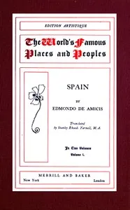 Spain, v. 1 (of 2) — Edmondo De Amicis cover