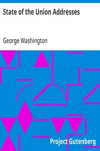 State of the Union Addresses — George Washington cover