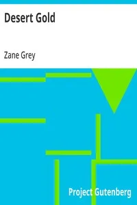 Desert Gold — Zane Grey cover