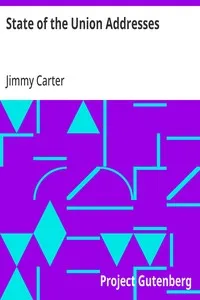 State of the Union Addresses — Jimmy Carter cover