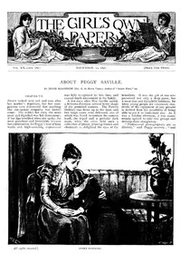 The Girl's Own Paper, Vol. XX, No. 986, November 19, 1898 — Various cover