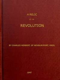 A Relic of the Revolution — Charles Herbert cover