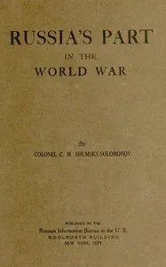 Russia's Part in the World War — C. M. Shumsky-Solomonov cover