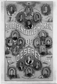 Representative Women of Deseret: A Book of Biographical Sketches — Augusta Joyce Crocheron cover