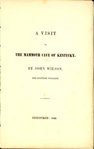A Visit to the Mammoth Cave of Kentucky cover