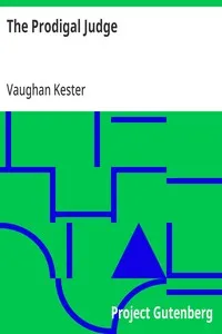 The Prodigal Judge — Vaughan Kester cover