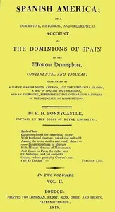 Spanish America, Vol. 2 (of 2) cover