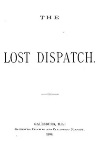 The Lost Dispatch — Anonymous cover