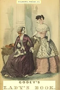 Godey's Lady's Book, Vol. 48, February, 1854 cover