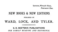 New Books & New Editions, Published by Ward, Lock, and Tyler — Lock, & Tyler Ward cover