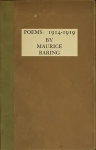 Poems, 1914-1919 cover