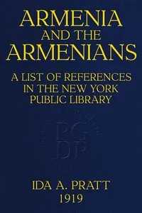 Armenia and the Armenians: A List of References in the New York Public Library — Anonymous cover