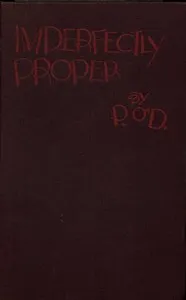 Imperfectly Proper — Peter Donovan cover