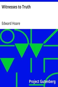 Witnesses to Truth — Edward Hoare cover