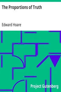 The Proportions of Truth cover