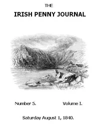 The Irish Penny Journal, Vol. 1 No. 05, August 1, 1840 cover
