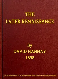 The Later Renaissance — David Hannay cover
