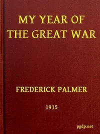 My Year of the Great War — Frederick Palmer cover