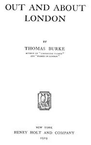 Out and About London — Thomas Burke cover