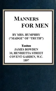 Manners for Men — Mrs. Humphry cover