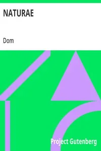 NATURAE — Dom cover
