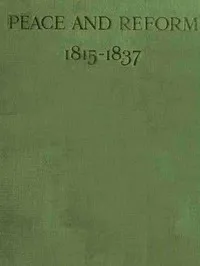 Peace and Reform (1815-1837) — Anonymous cover