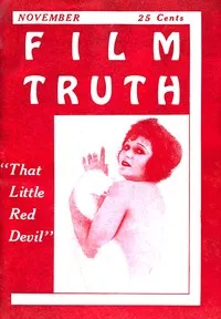Film Truth; November, 1920 — Anonymous cover