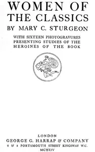 Women of the Classics — Mary Sturgeon cover