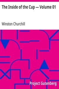 The Inside of the Cup — Volume 01 — Winston Churchill cover