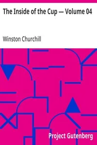 The Inside of the Cup — Volume 04 — Winston Churchill cover