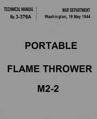 Portable Flame Thrower M2-2 cover